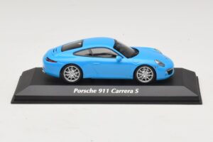Porsche 911 991 Carrera S Kék Maxichamps 1:43 940060220 Fém