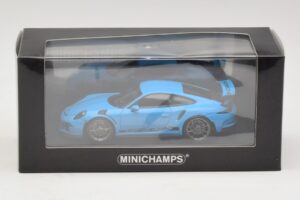 Porsche 911 991 GT3 RS Kék Minichamps 1:43 410063222 Fém – 5. kép a 5-ből