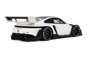 Porsche 911 992.1 GT3 R Rennsport Fehér GT Spirit 1:18 GT1010 Gyanta – 2. kép a 5-ből