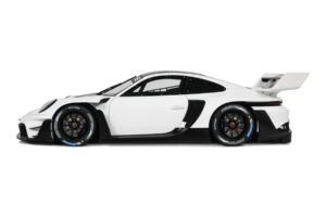 Porsche 911 992.1 GT3 R Rennsport Fehér GT Spirit 1:18 GT1010 Gyanta – 3. kép a 5-ből