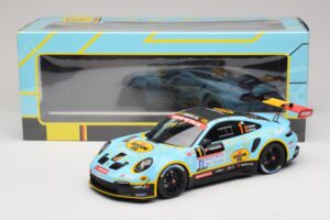 Porsche 911 992 Rally GT #1 C. Cherain / D. Withers Rallye de Wallonie 2025 IXO 1:18 18RMC254 Fém – 6. kép a 6-ből