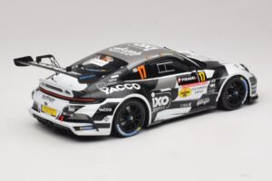 Porsche 911 992 Rally GT #17 C. De Cecco / J. Humblet Rallye de Wallonie 2025 IXO 1:18 18RMC255 Fém – 2. kép a 6-ből