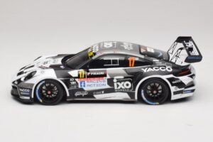 Porsche 911 992 Rally GT #17 C. De Cecco / J. Humblet Rallye de Wallonie 2025 IXO 1:18 18RMC255 Fém – 3. kép a 6-ből