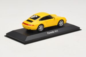 Porsche 911 993 Sárga Maxichamps 1:43 940063000 Fém – 2. kép a 5-ből