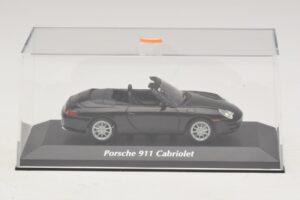 Porsche 911 996 Kabrió Fekete Metál Maxichamps 1:43 940061030 Fém – 4. kép a 5-ből