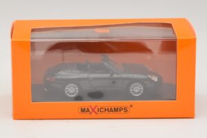 Porsche 911 996 Kabrió Fekete Metál Maxichamps 1:43 940061030 Fém – 5. kép a 5-ből