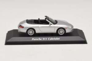Porsche 911 996 Kabrió Ezüst Maxichamps 1:43 940061031 Fém