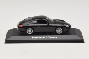 Porsche 911 996 Carrera Fekete Maxichamps 1:43 940061020 Fém
