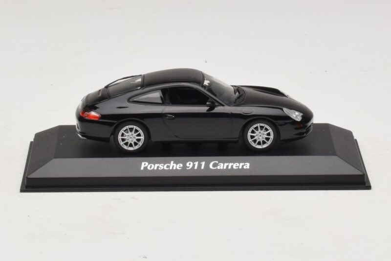 Porsche 911 996 Carrera Fekete Maxichamps 1:43 940061020 Fém