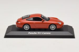 Porsche 911 996 Carrera Orange Metallic Maxichamps 1:43 940061021 Fém