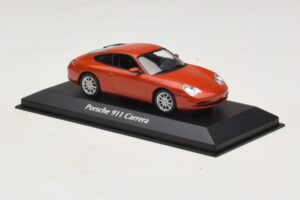 Porsche 911 996 Carrera Orange Metallic Maxichamps 1:43 940061021 Fém – 3. kép a 5-ből