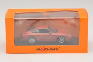 Porsche 911 996 Carrera Orange Metallic Maxichamps 1:43 940061021 Fém – 5. kép a 5-ből