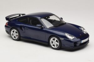 Porsche 911 996 GT2 Sötétkék Metál KK-Scale 1:18 KKDC181452 Fém – 4. kép a 6-ből