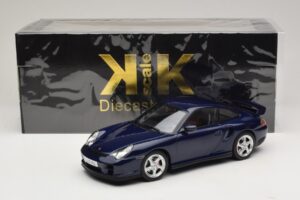 Porsche 911 996 GT2 Sötétkék Metál KK-Scale 1:18 KKDC181452 Fém – 6. kép a 6-ből