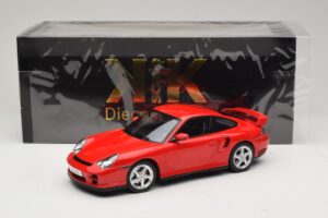 Porsche 911 996 GT2 Piros KK-Scale 1:18 KKDC181454 Fém – 6. kép a 6-ből