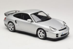 Porsche 911 996 GT2 Ezüst KK-Scale 1:18 KKDC181451 Fém – 4. kép a 6-ből
