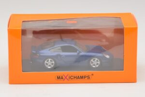 Porsche 911 996 Turbo Blue Metallic Maxichamps 1:43 940069301 Fém – 5. kép a 5-ből