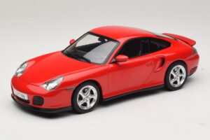 Porsche 911 996 Turbo Piros KK-Scale 1:18 KKDC181474 Fém