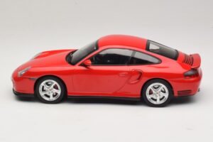 Porsche 911 996 Turbo Piros KK-Scale 1:18 KKDC181474 Fém – 3. kép a 6-ből