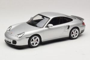 Porsche 911 996 Turbo Ezüst KK-Scale 1:18 KKDC181471 Fém