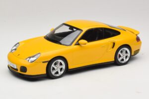 Porsche 911 996 Turbo Sárga KK-Scale 1:18 KKDC181473 Fém