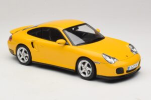Porsche 911 996 Turbo Sárga KK-Scale 1:18 KKDC181473 Fém – 4. kép a 6-ből