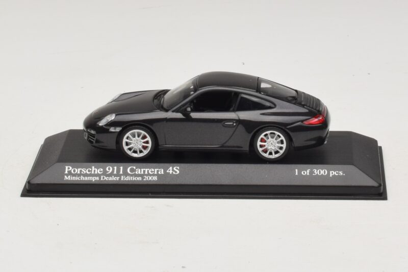 Porsche 911 997 Carrera 4S Szürke Metál Minichamps 1:43 403066430 Fém