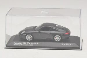 Porsche 911 997 Carrera 4S Szürke Metál Minichamps 1:43 403066430 Fém – 4. kép a 5-ből