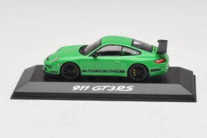 Porsche 911 997 GT3 RS Zöld Minichamps 1:43 403066011 Fém