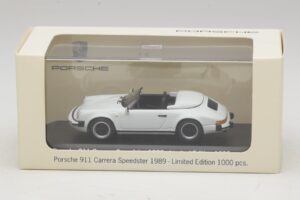Porsche 911 G-Series Carrera Speedster Fehér Limitált Kiadás Minichamps 1:43 MAP02002608 Fém – 5. kép a 5-ből
