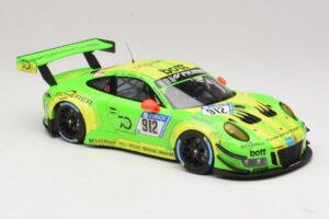Porsche 911 GT3 R #912 Manthey Racing R. Lietz / P. Pilet / F. Makowiecki / N. Tandy 24 Hours of Nurburgring Winner 2018 Mini – 4. kép a 6-ből