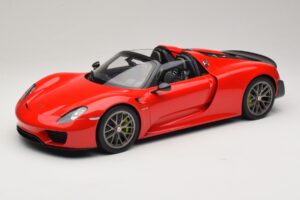 Porsche 918 Spyder Weissach Package Guards Red AUTOart 1:12 12122 Fém