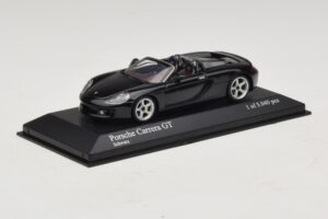 Porsche Carrera GT Fekete Minichamps 1:43 430060230 Fém – 2. kép a 5-ből