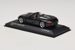 Porsche Carrera GT Fekete Minichamps 1:43 430060230 Fém – 3. kép a 5-ből