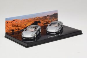 Porsche Carrera GT Spider & Kupé Szett Ezüst Minichamps 1:43 WAP02010314 Fém – 2. kép a 5-ből