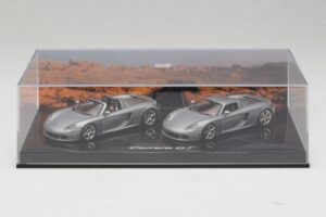 Porsche Carrera GT Spider & Kupé Szett Ezüst Minichamps 1:43 WAP02010314 Fém – 4. kép a 5-ből