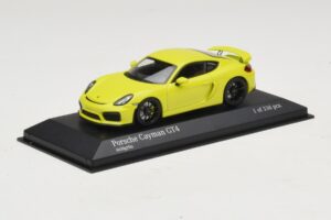 Porsche Cayman GT4 981 Zöld Minichamps 1:43 410066122 Fém – 2. kép a 5-ből