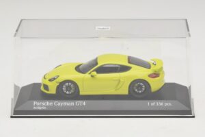 Porsche Cayman GT4 981 Zöld Minichamps 1:43 410066122 Fém – 4. kép a 5-ből