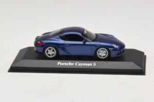 Porsche Cayman S 987 Kék Metál Maxichamps 1:43 940065621 Fém
