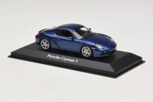 Porsche Cayman S 987 Kék Metál Maxichamps 1:43 940065621 Fém – 3. kép a 5-ből