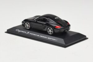Porsche Cayman S 987 Porsche Design Edition 1 Fekete Minichamps 1:43 400065622 Fém – 3. kép a 5-ből