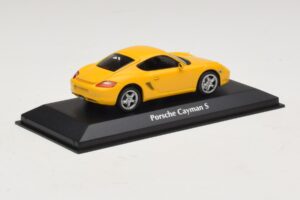 Porsche Cayman S 987 Sárga Maxichamps 1:43 940065620 Fém – 2. kép a 5-ből