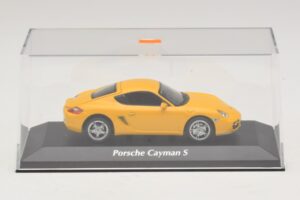 Porsche Cayman S 987 Sárga Maxichamps 1:43 940065620 Fém – 4. kép a 5-ből
