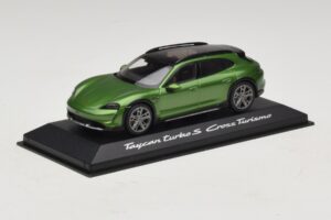 Porsche Taycan Turbo S Cross Turismo Zöld Minichamps 1:43 WAP0207830M003 Fém – 2. kép a 5-ből