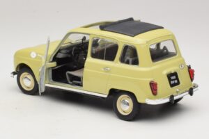 Renault 4L Sárga Solido 1:18 8062 Fém – 4. kép a 7-ből