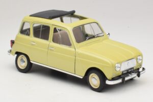 Renault 4L Sárga Solido 1:18 8062 Fém – 5. kép a 7-ből