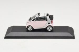 Smart Fortwo 450 Kabrió Fehér Legally Blonde 2 Csere Doboz Minichamps 1:43 402173900-R1 Fém