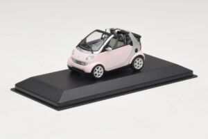 Smart Fortwo 450 Kabrió Fehér Legally Blonde 2 Csere Doboz Minichamps 1:43 402173900-R1 Fém – 2. kép a 5-ből