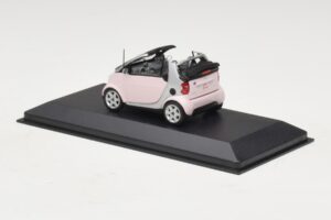 Smart Fortwo 450 Kabrió Fehér Legally Blonde 2 Csere Doboz Minichamps 1:43 402173900-R1 Fém – 3. kép a 5-ből