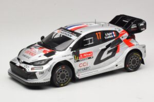 Toyota GR Yaris Rally1 #17 S. Ogier / V. Landais Rally Portugal Winner 2025 IXO 1:18 18RMC250A Fém